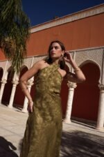 Cayro | Aitana olive maxi dress - Image 2