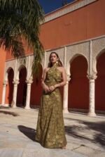 Cayro | Aitana olive maxi dress
