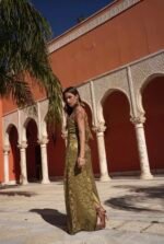 Cayro | Aitana olive maxi dress - Image 3