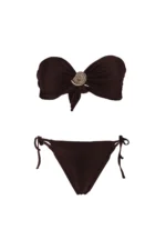 5 pm | coral brown bikini