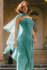 5pm | Aqua Blue Dress - Image 2