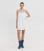 Sunsetgo | ALTHEA DRESS OFF WHITE