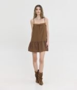 Sunsetgo | ALTHEA DRESS BROWN - Image 3