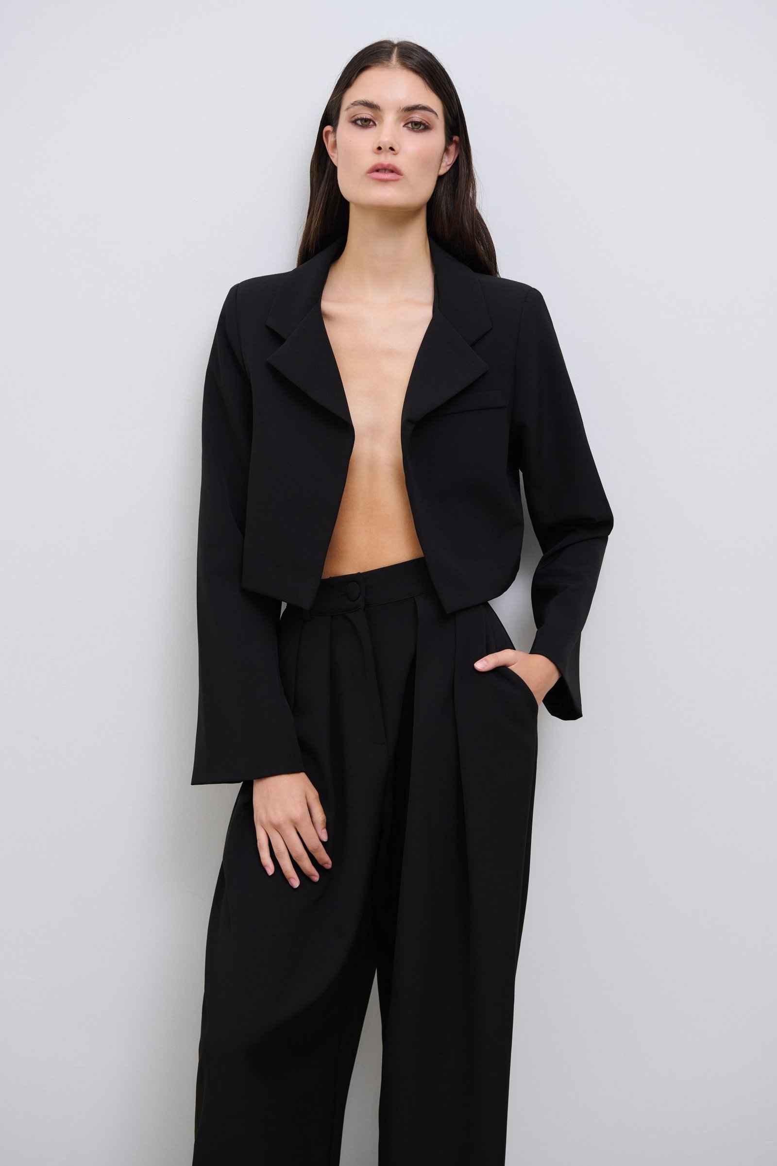 Combos | Majestic Crop Blazer