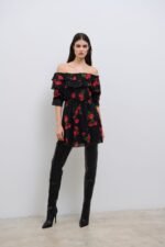 Combos | Carnation Dream Ruffle Dress