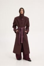 Sunsetgo | Kendall trench coat burgundy