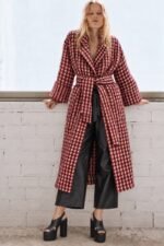 Minuu | MARGOT LONG JACKET RED