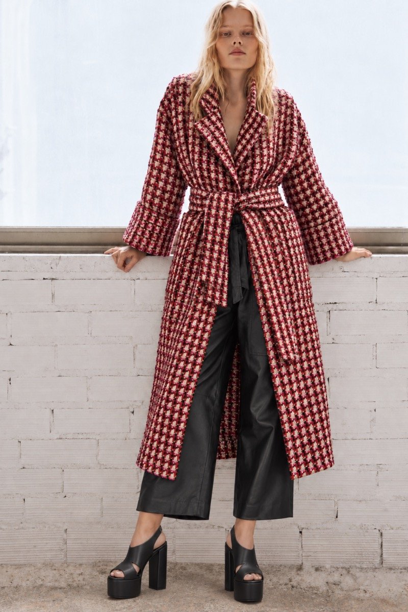 Minuu | MARGOT LONG JACKET RED