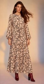 Minuu | MISTA LONG LEOPARD DRESS