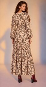 Minuu | MISTA LONG LEOPARD DRESS - Image 2