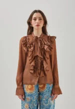 Be sunset | Catalina Mocha Blouse - Image 5