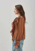 Be sunset | Catalina Mocha Blouse - Image 6