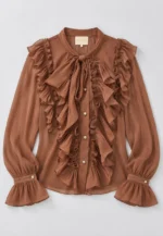 Be sunset | Catalina Mocha Blouse - Image 2