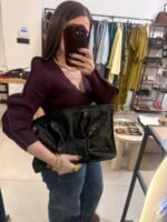 Combos | Grace Croco Bag Black - Image 2