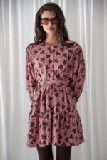 Georgina Trikogia | Belle Amour Futter Mini Dress - Image 3