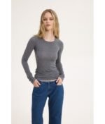 Sunsetgo | Sarah long sleeve grey top