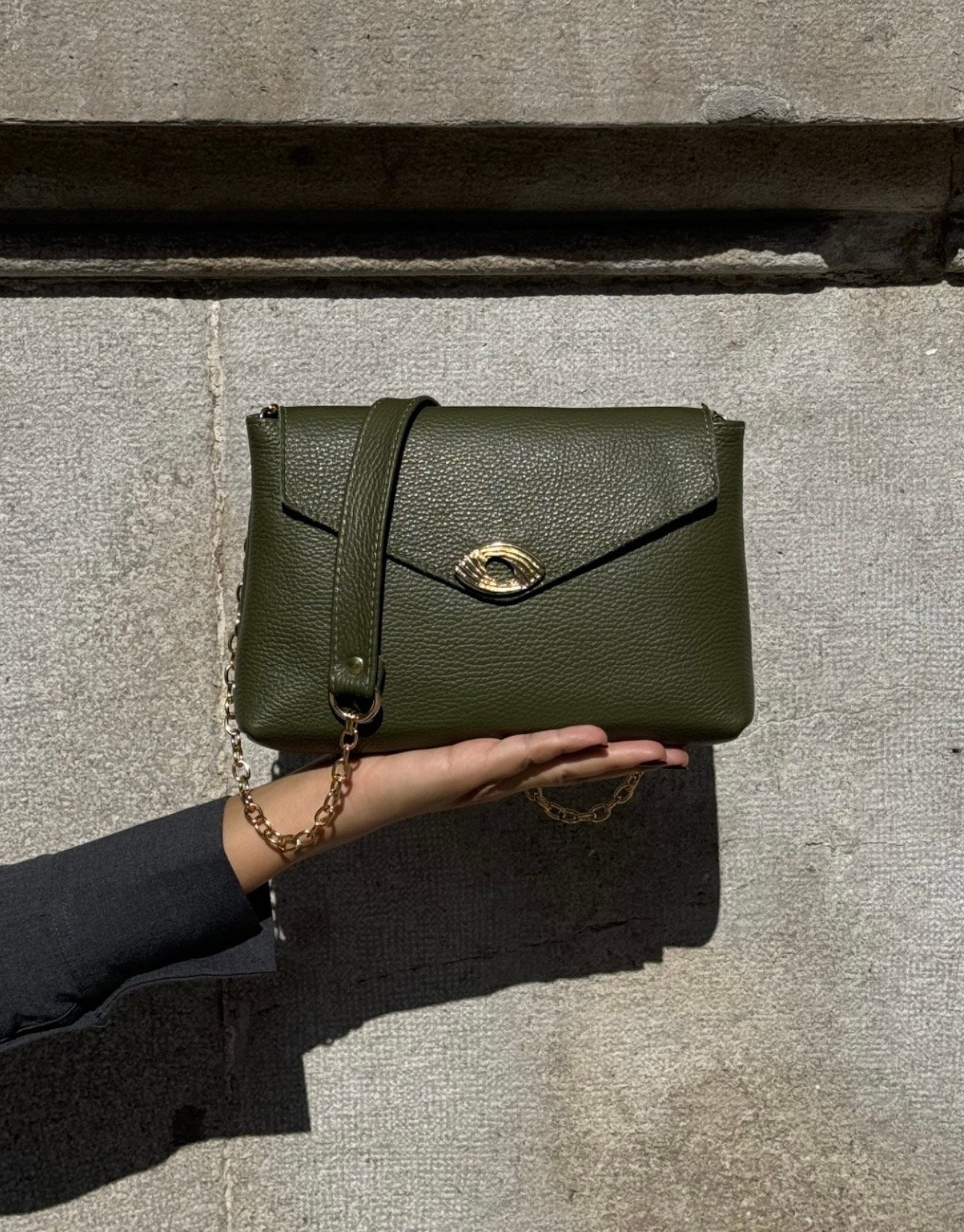 Christina Christi | Thalia olive bag