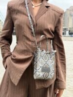 Christina Christi | mini snake print bag